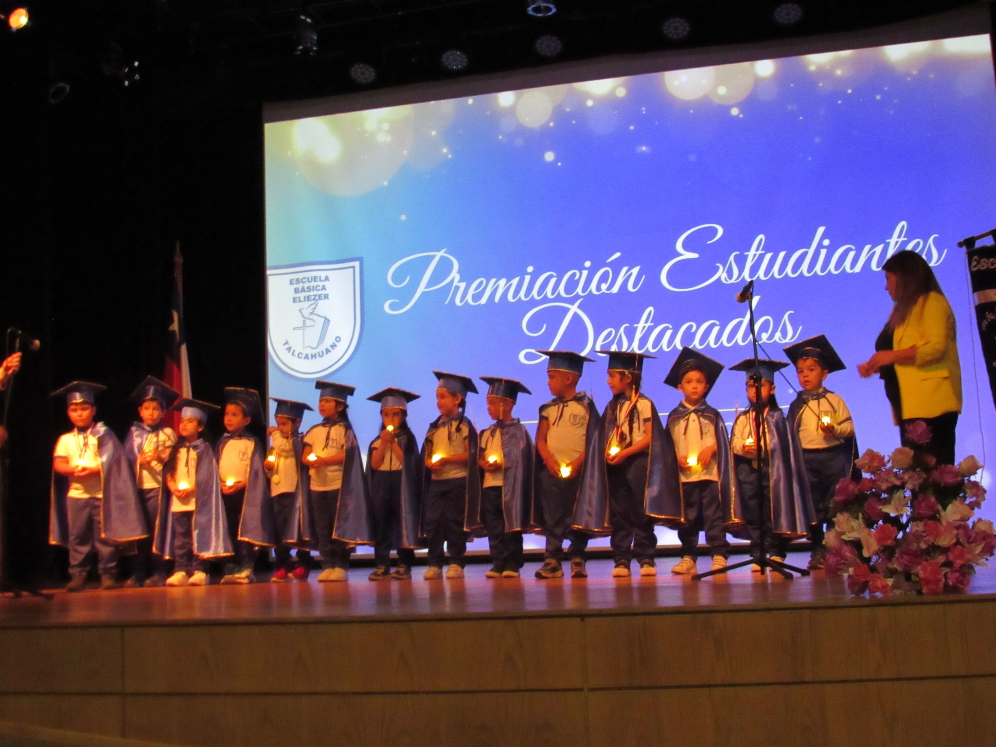 Ceremonia de la Escuela Básica Eliezer